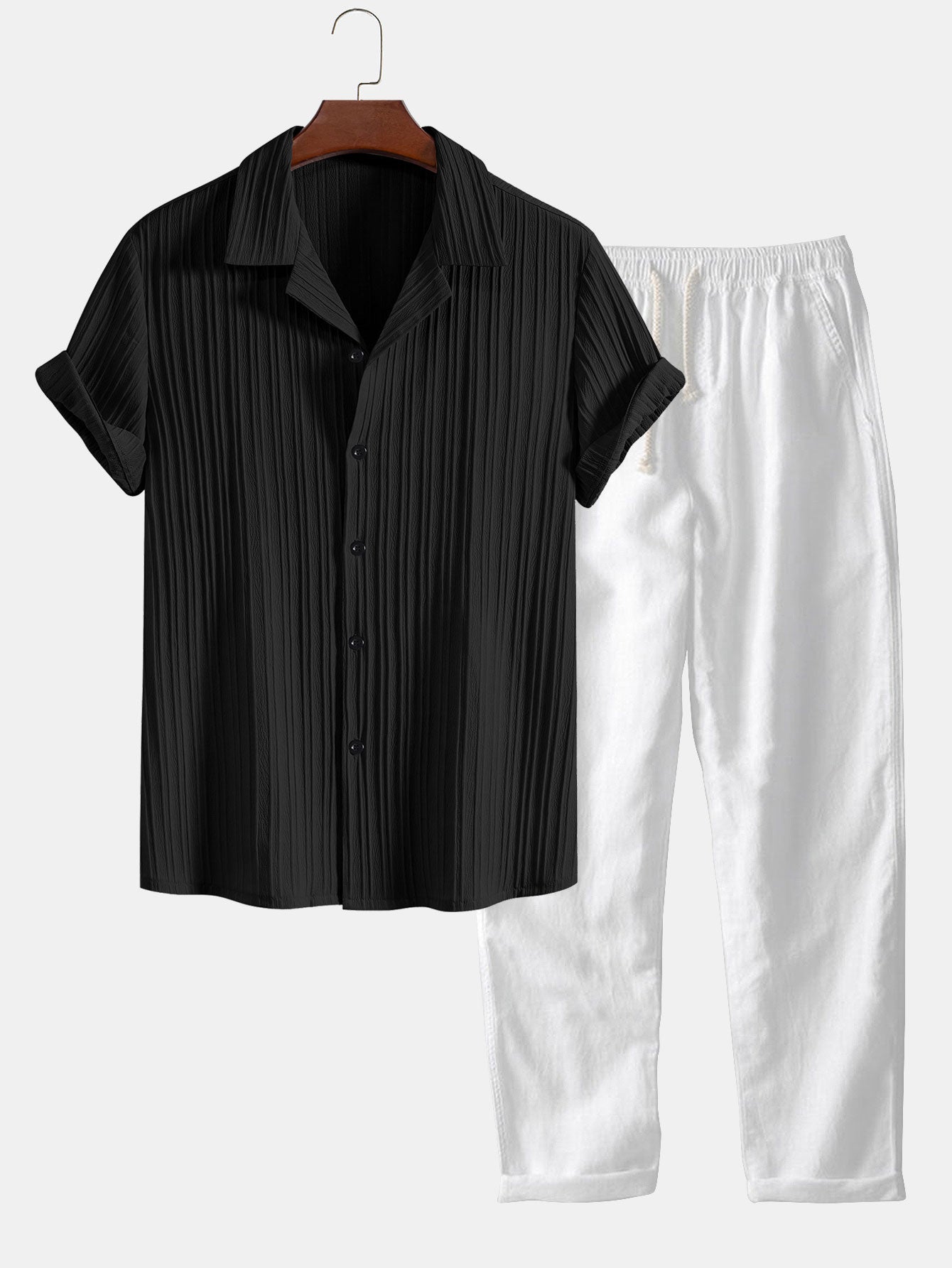 Variant image for Women's Loungewear Set Polyester Cotton Linen-31