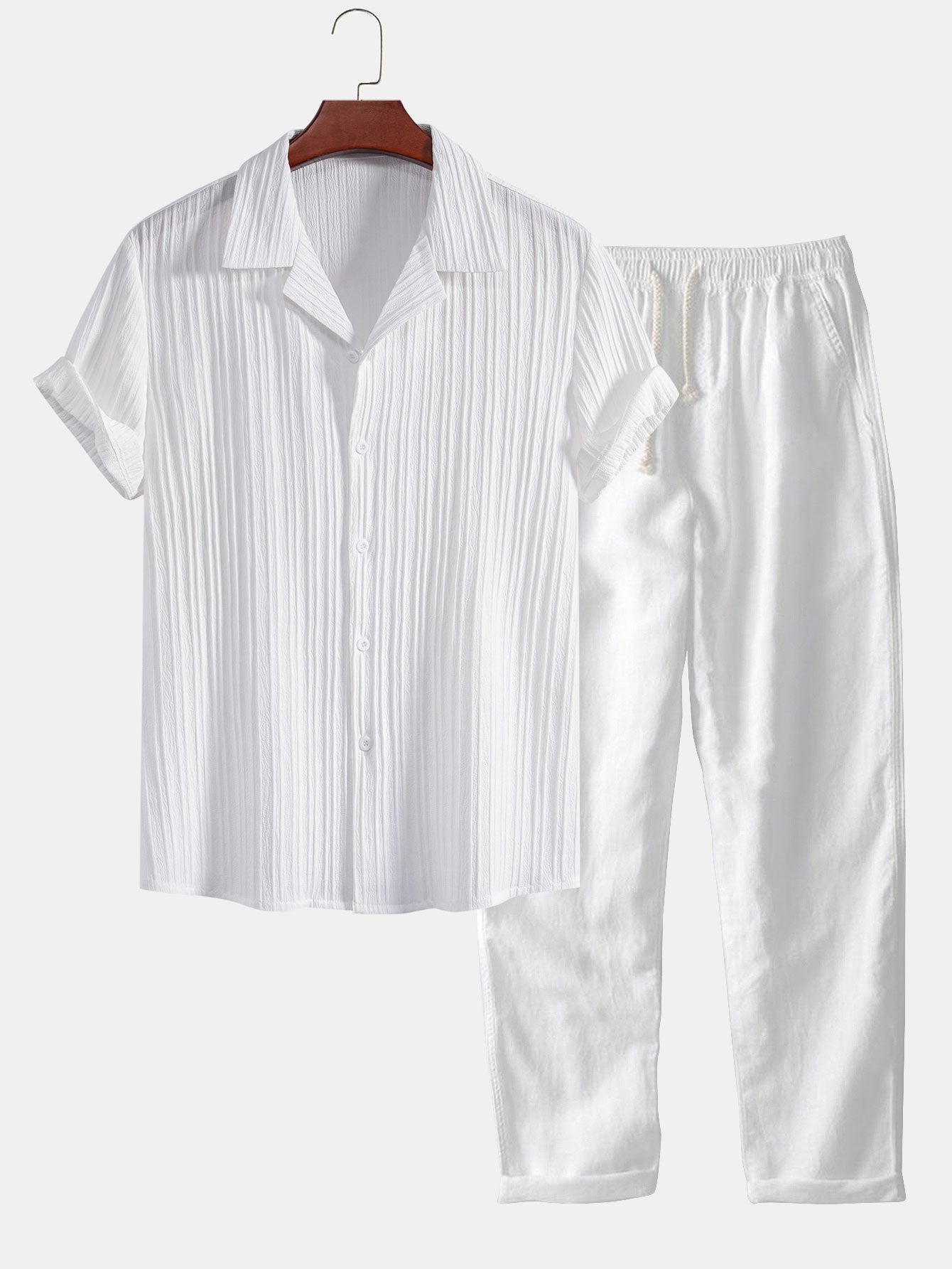 Variant image for Women's Loungewear Set Polyester Cotton Linen-7