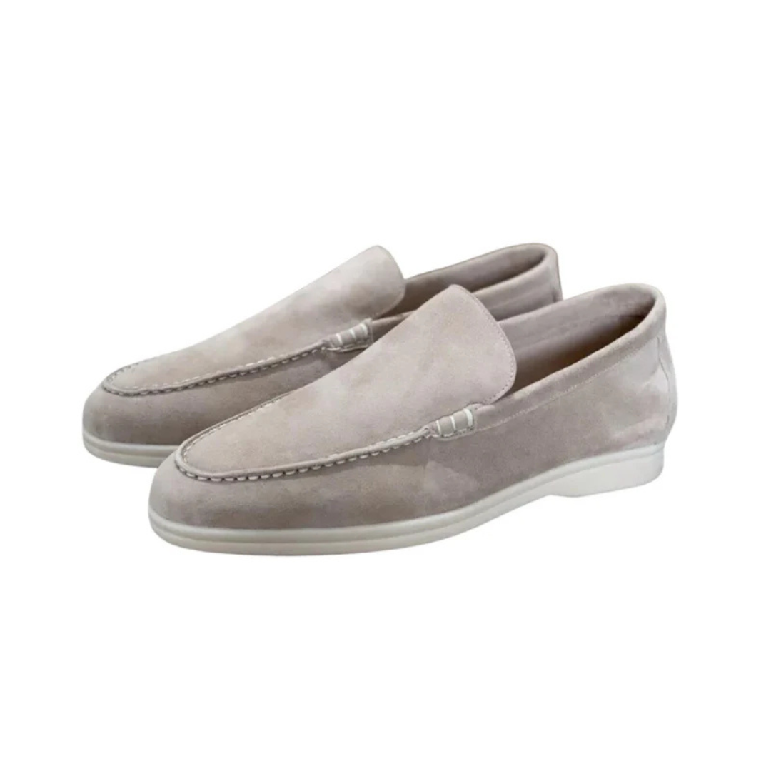 Men's Suede Loafers Casual Shoes-1