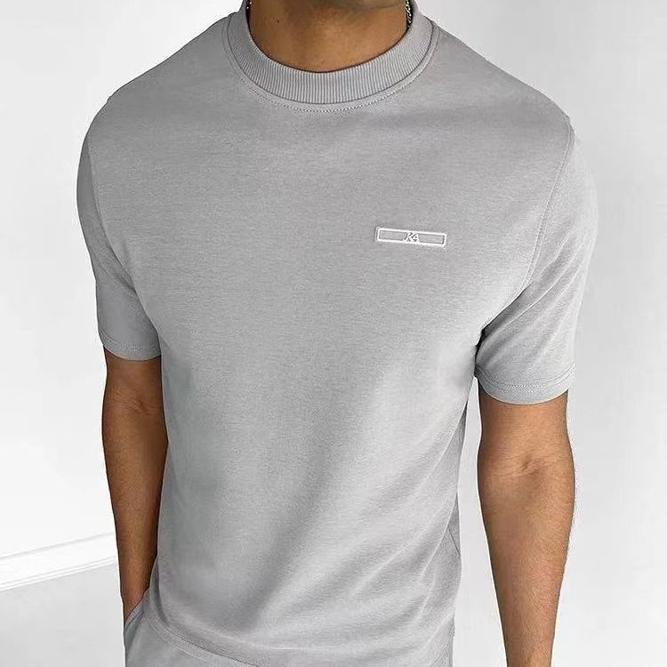 Men's T-Shirt Heavyweight Cotton Regular Fit-2