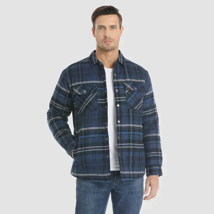 Variant image for Jake | Checkered Long Sleeve Men's Shirt-17