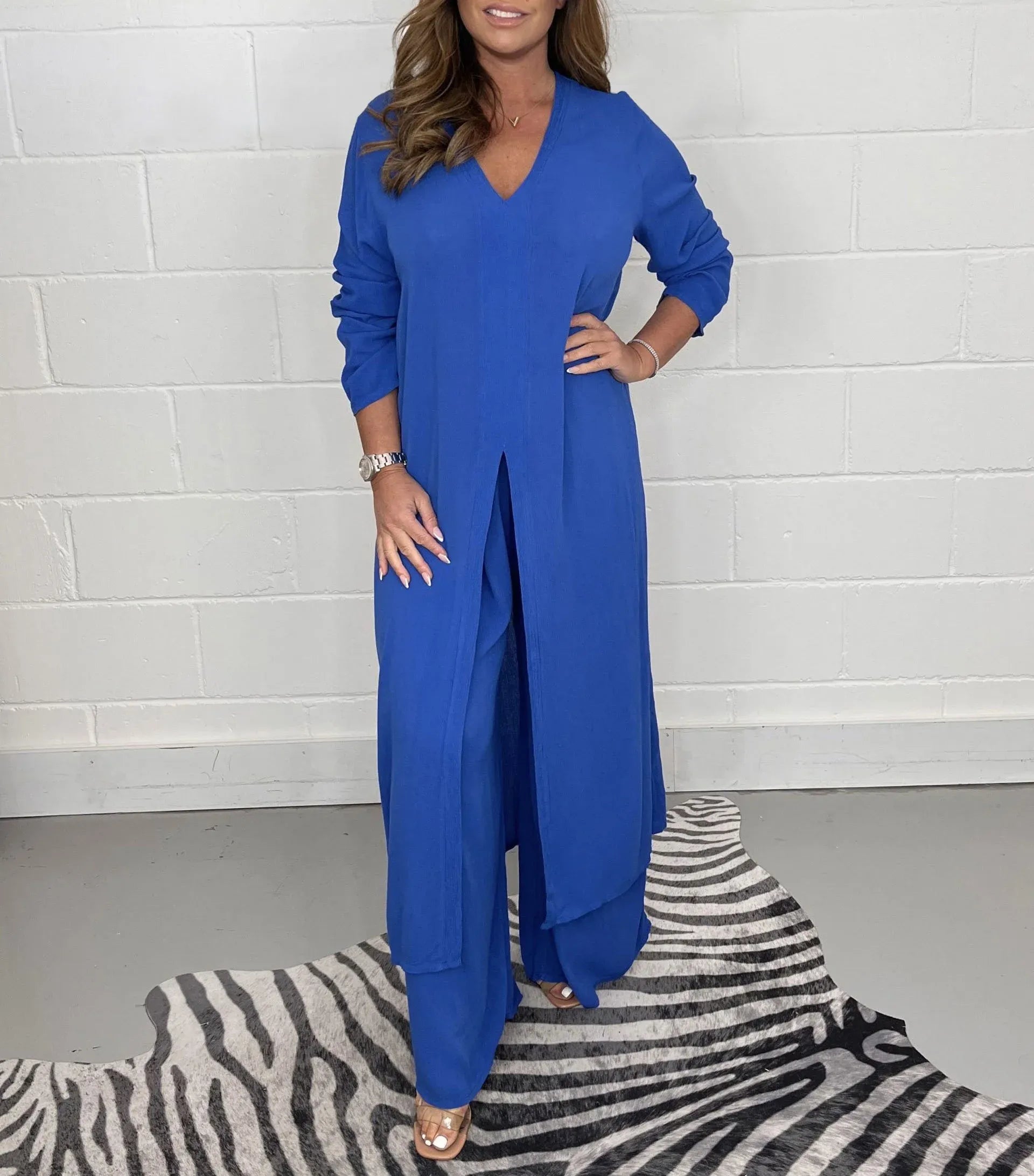 Variant image for Women's Cotton Two-Piece Outfit Set-25