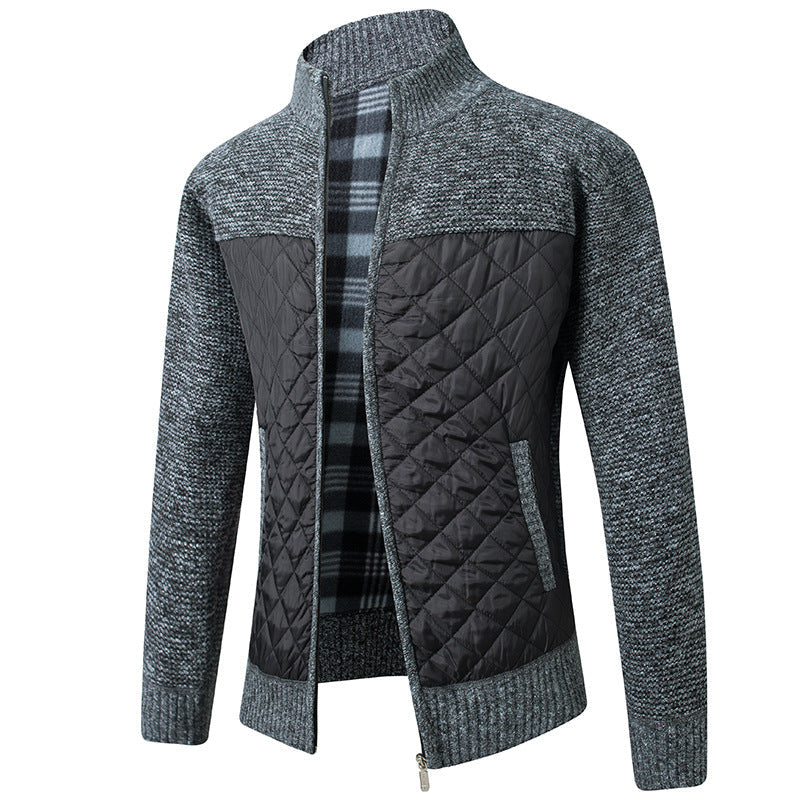 Variant image for Men's Winter Jacket High-Quality Fabric Urban Style-19