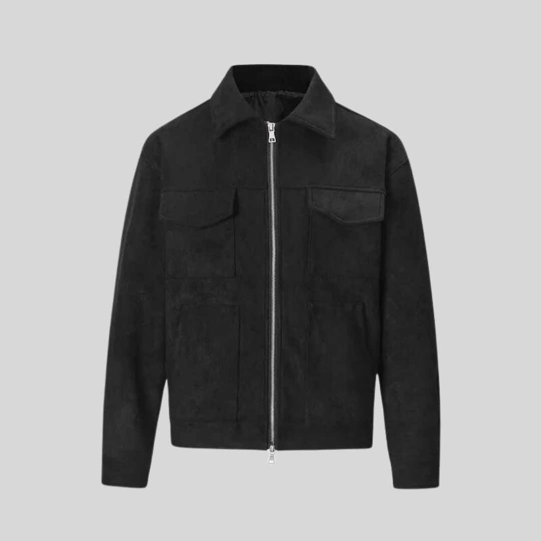 Men's Suede Jacket-1