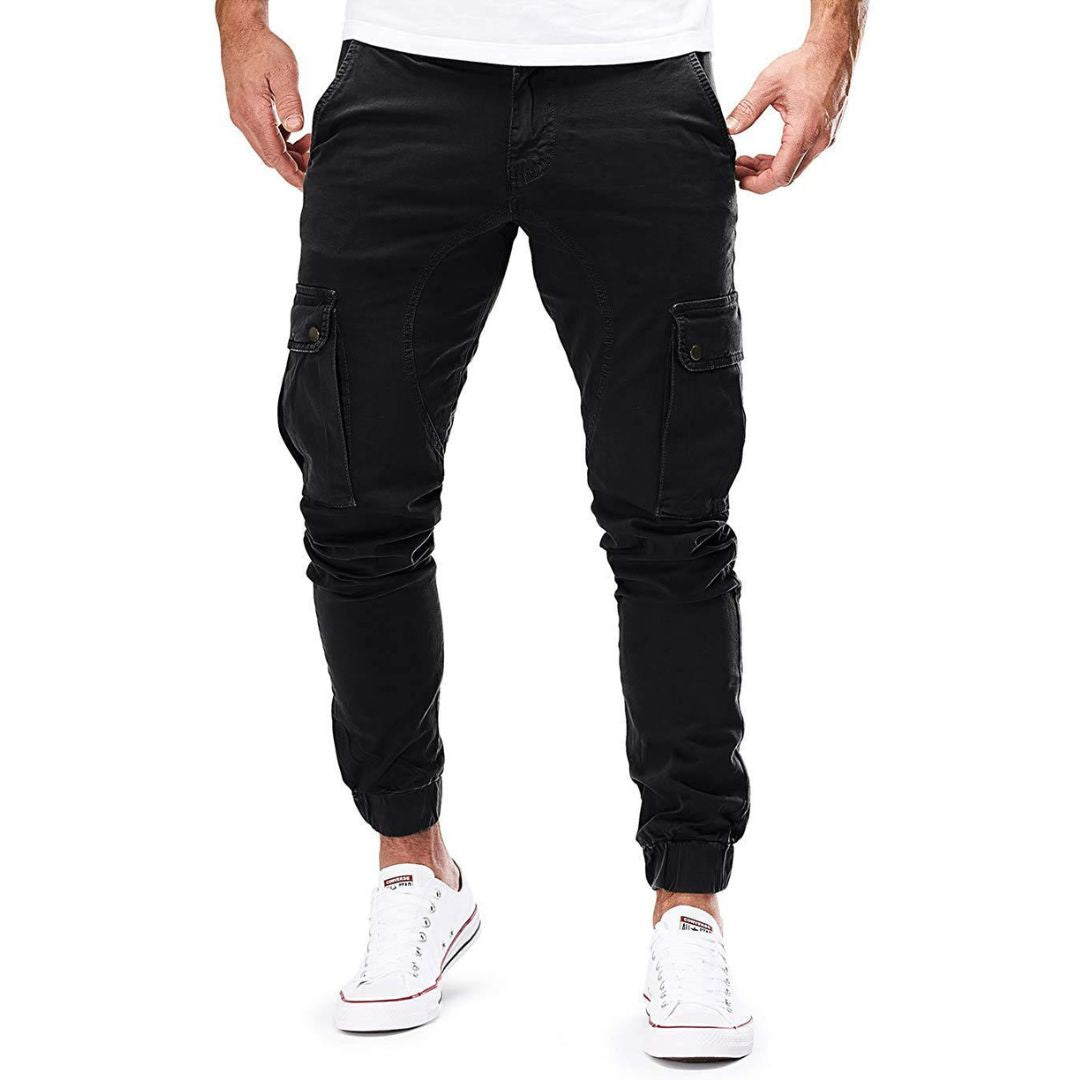 Men's Cargo Pants | Sporty Style with Pockets-2