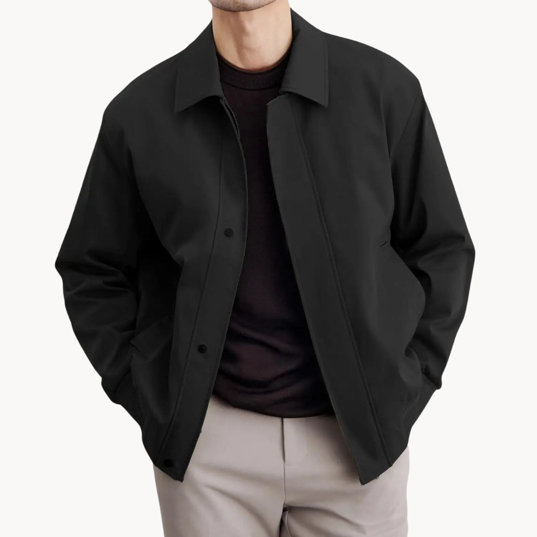 Men's Canvas Jacket Tailored Fit-2