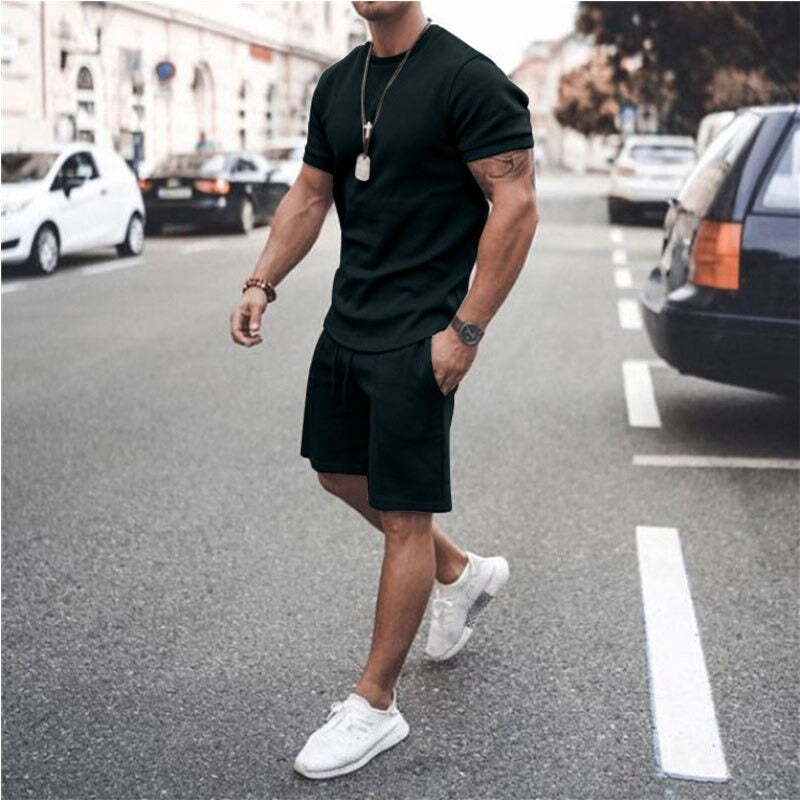 Stroll | Men's Shorts and T-Shirt Set-1
