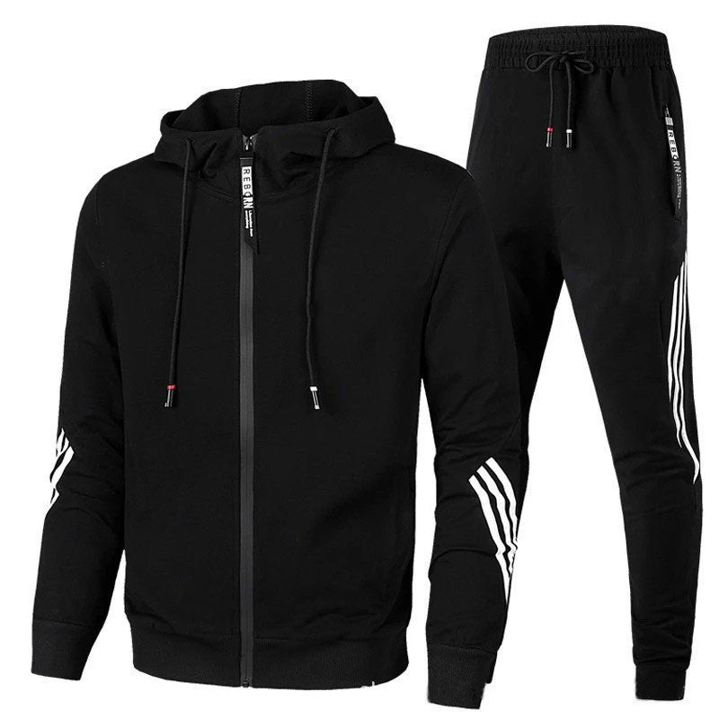 Men's Tracksuit Set Polyester for Comfortable Casual Wear-5