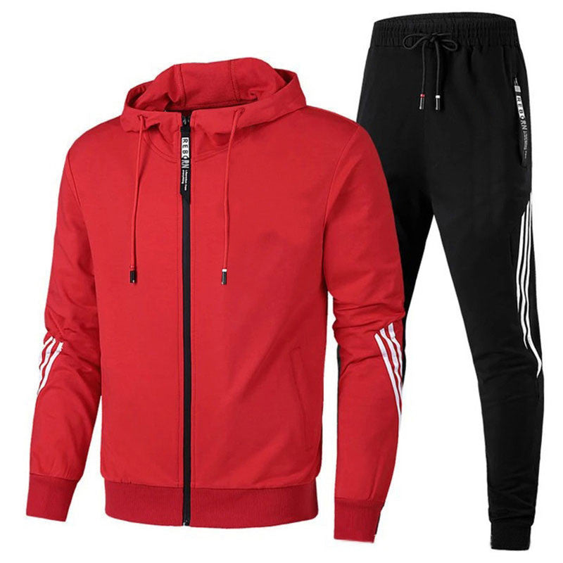 Men's Tracksuit Set Polyester for Comfortable Casual Wear-6