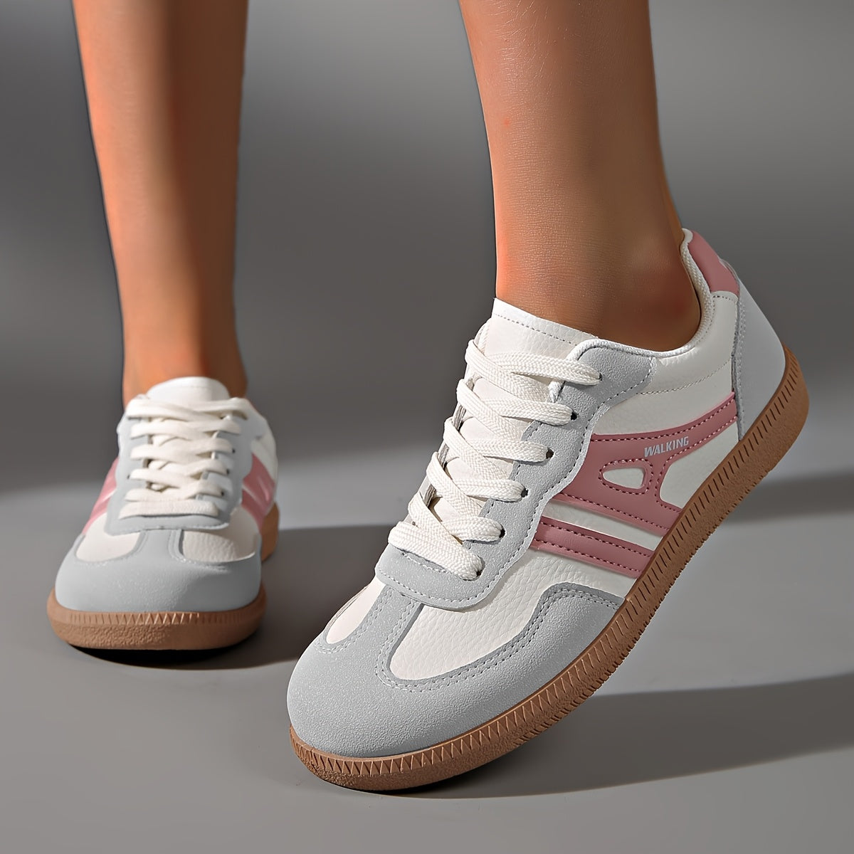 Women's Canvas White Sneakers-4