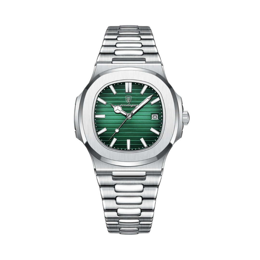 Men's Leather Classic Watch-2