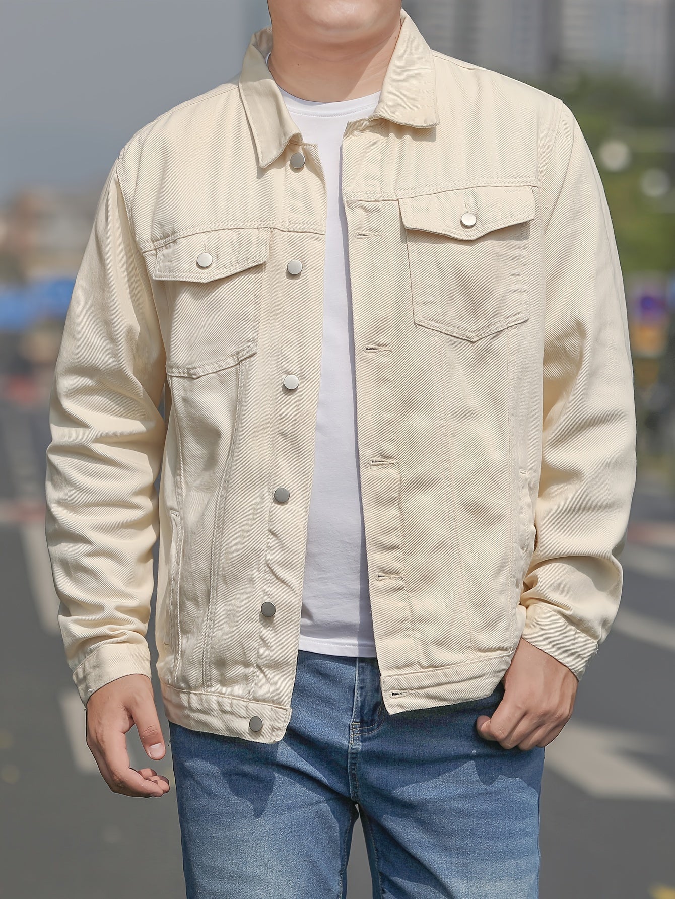 Men's Jacket Cotton Denim Style-2