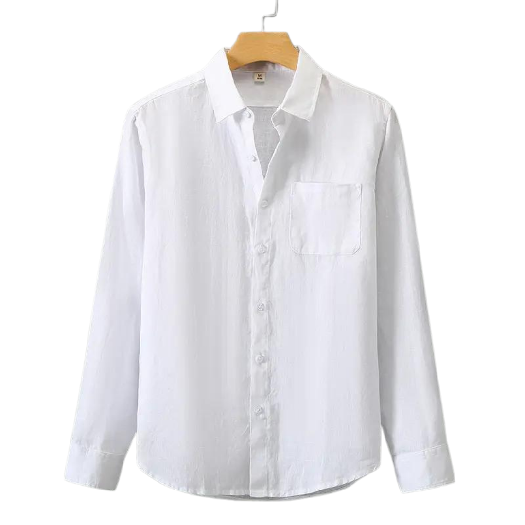 Variant image for Men's Linen Shirt Premium Comfort Tailored Fit-7