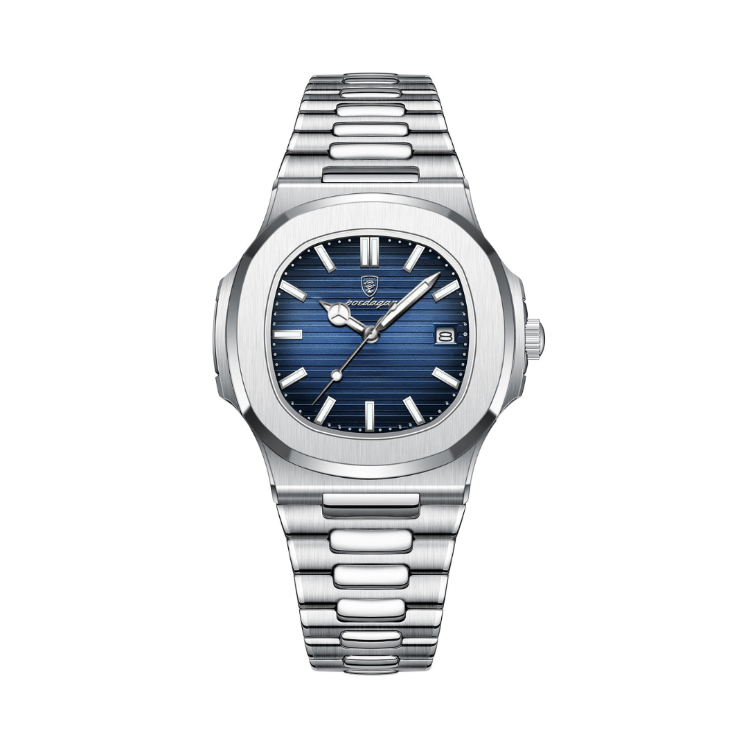 Men's Leather Classic Watch-1