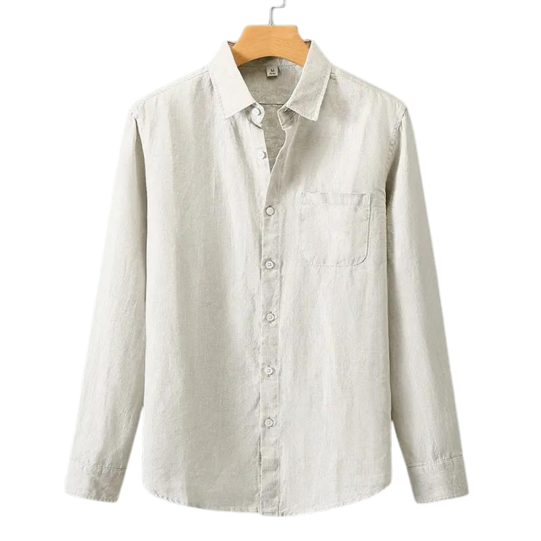 Men's Linen Shirt Premium Comfort Tailored Fit-1