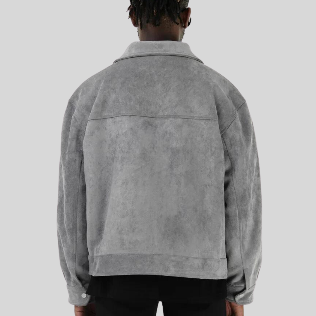 Men's Suede Jacket-5