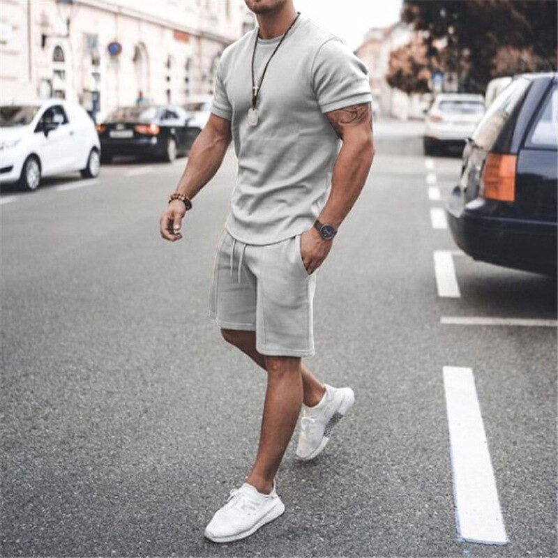 Stroll | Men's Shorts and T-Shirt Set-3