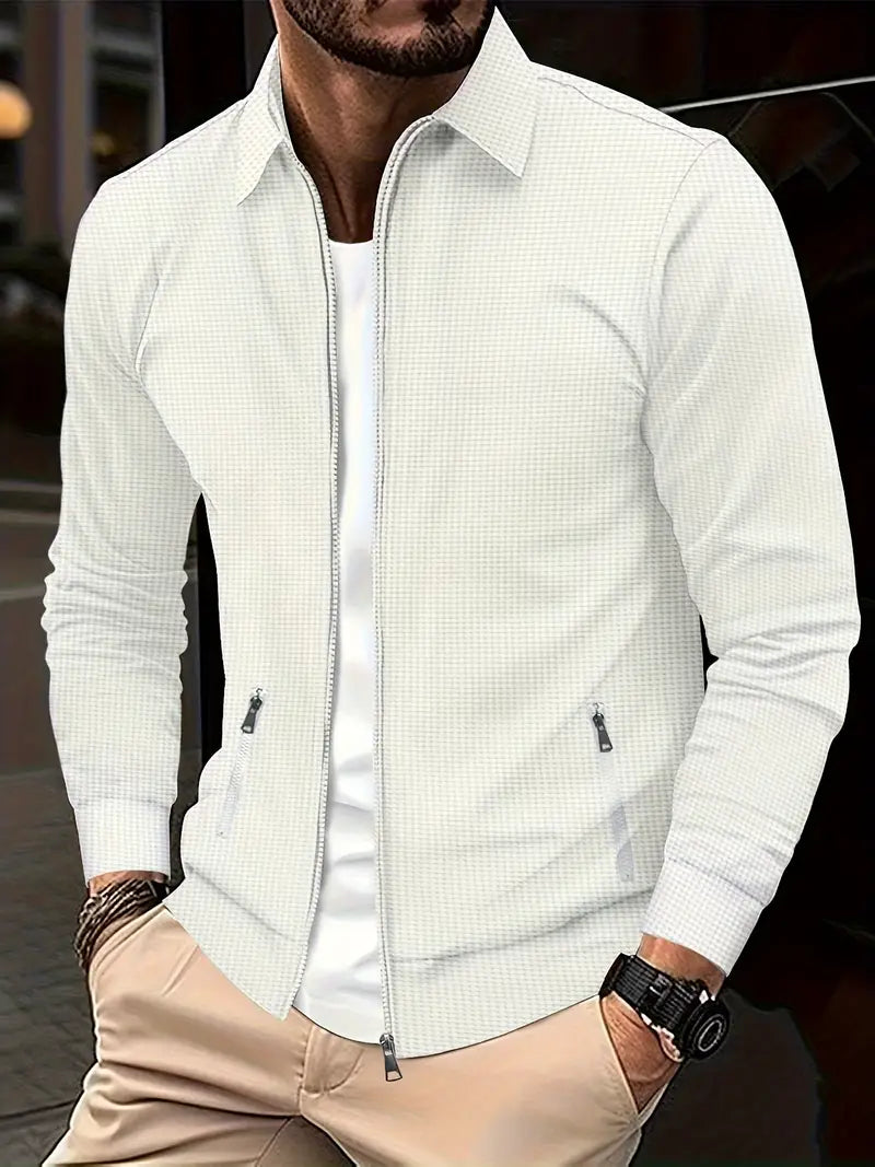Variant image for Men's Cotton Overshirt Stylish Outer Jacket-13