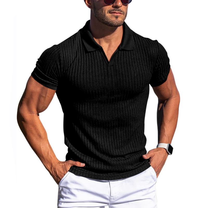 Men's Polo Shirt | Elegant Design Cotton Blend-3
