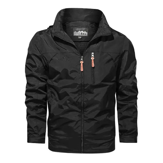Men's Jacket Cotton Blend Tactical Windproof Outerwear-1