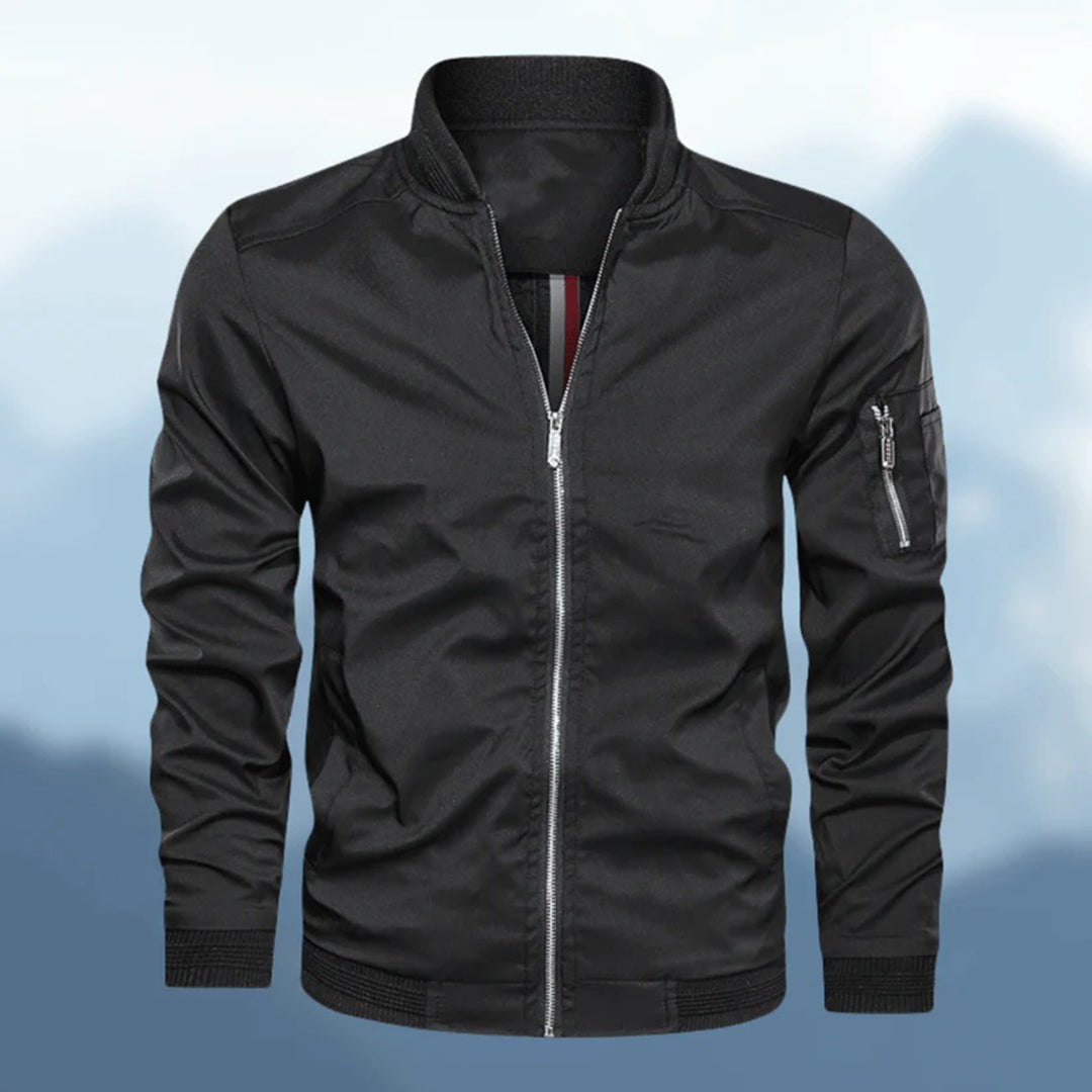 Men's Jacket Polyester Lightweight Spring Outerwear-1