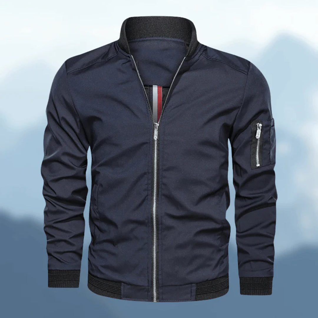 Men's Jacket Polyester Lightweight Spring Outerwear-2