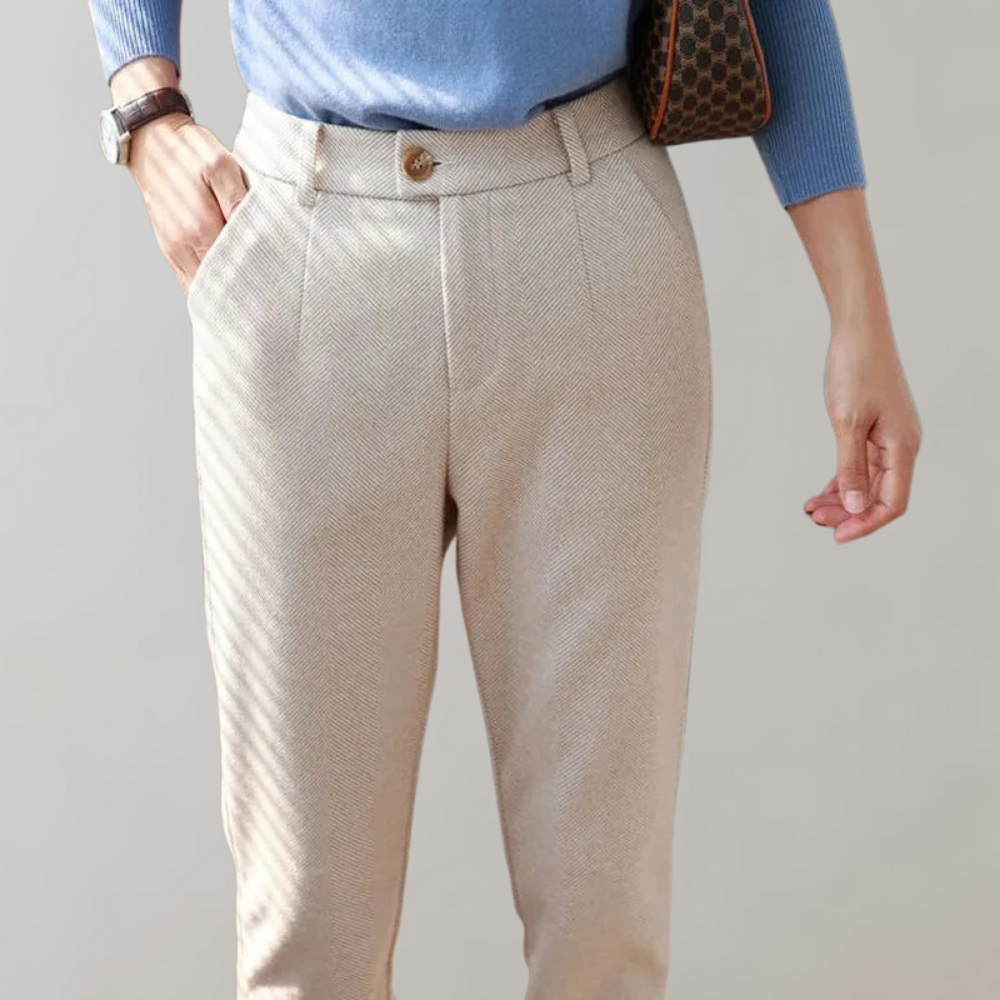 Women's Cotton Blend Comfortable Pants-6