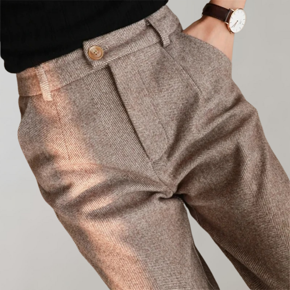 Women's Cotton Blend Comfortable Pants-2