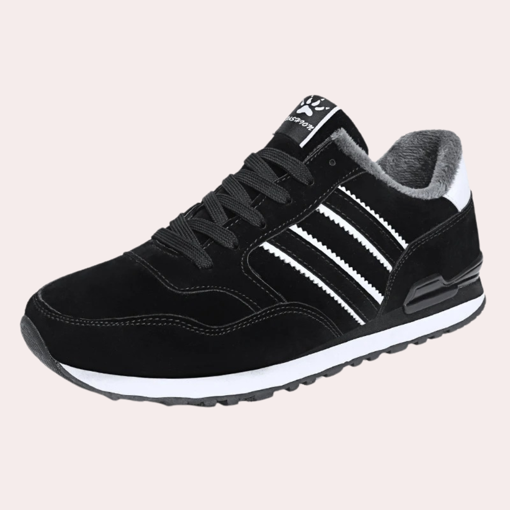 Men's Leather Sneakers Classic Style-3