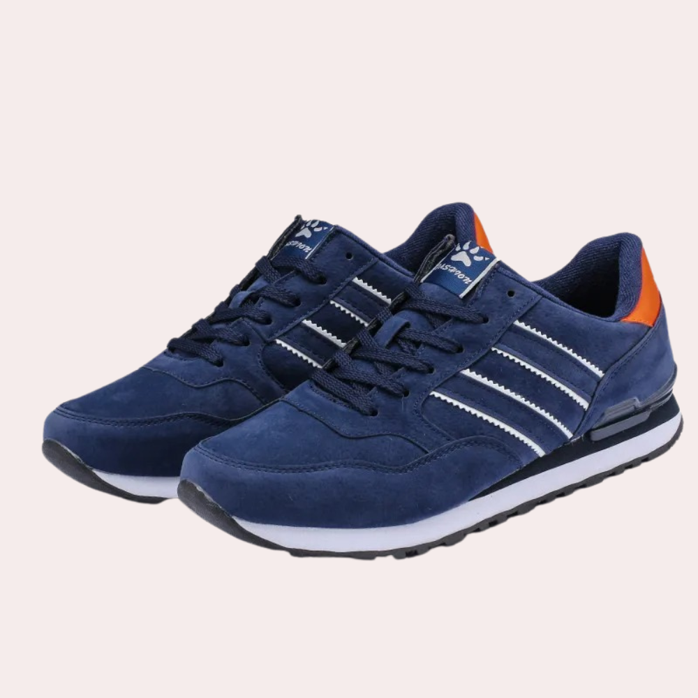 Men's Leather Sneakers Classic Style-2
