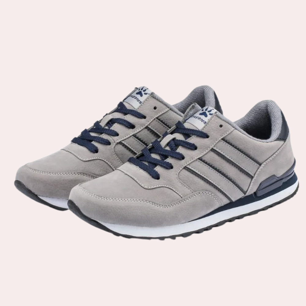 Men's Leather Sneakers Classic Style-1