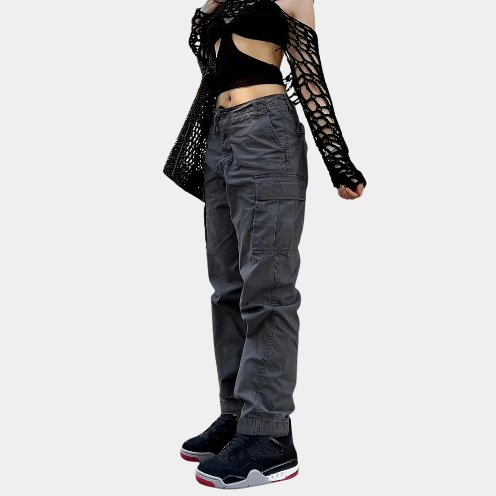Women's Casual Cargo Pants for Women-2
