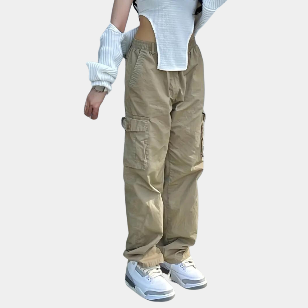 Women's Casual Cargo Pants for Women-1