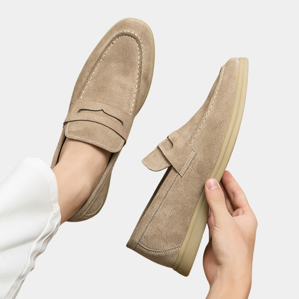 Men's Leather Brown Loafers for Comfortable Everyday Wear-2