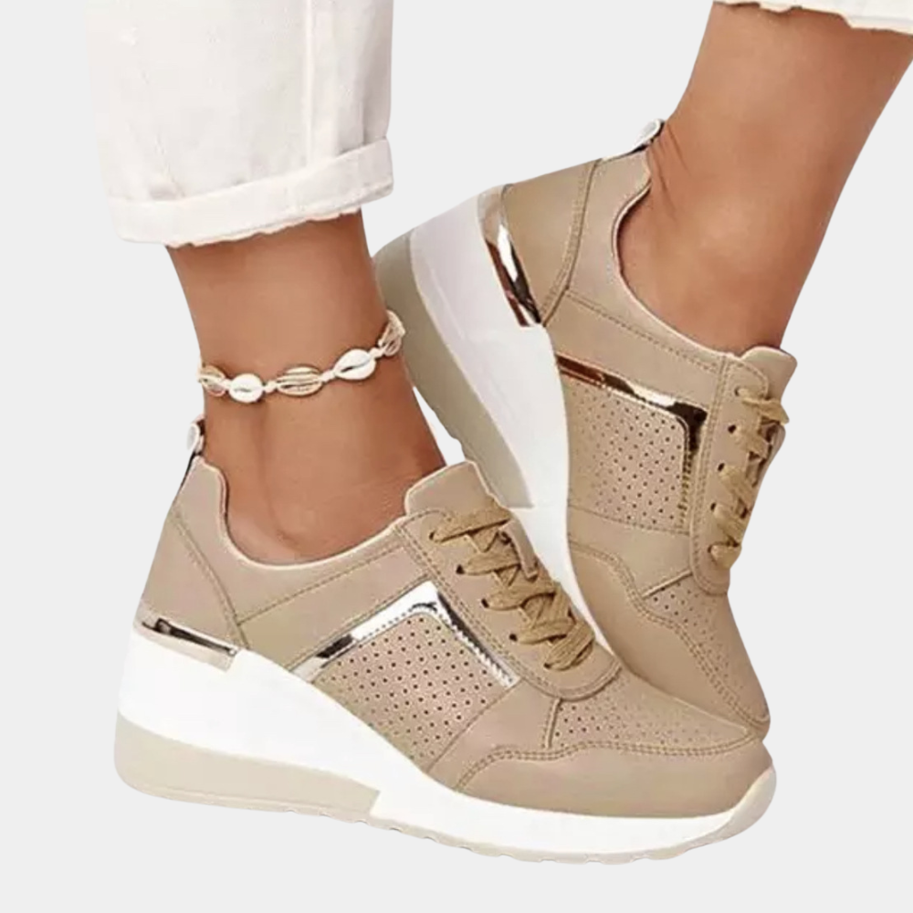 Women's White Slip-On Sneakers Comfortable Casual Footwear-4