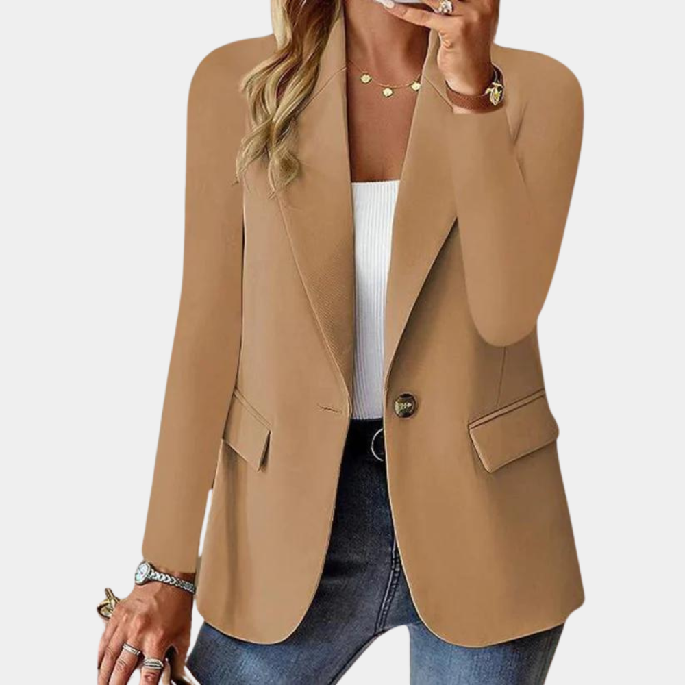 Women's High-Quality White Blazer-5