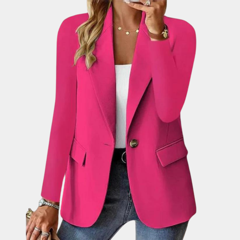 Women's High-Quality White Blazer-4