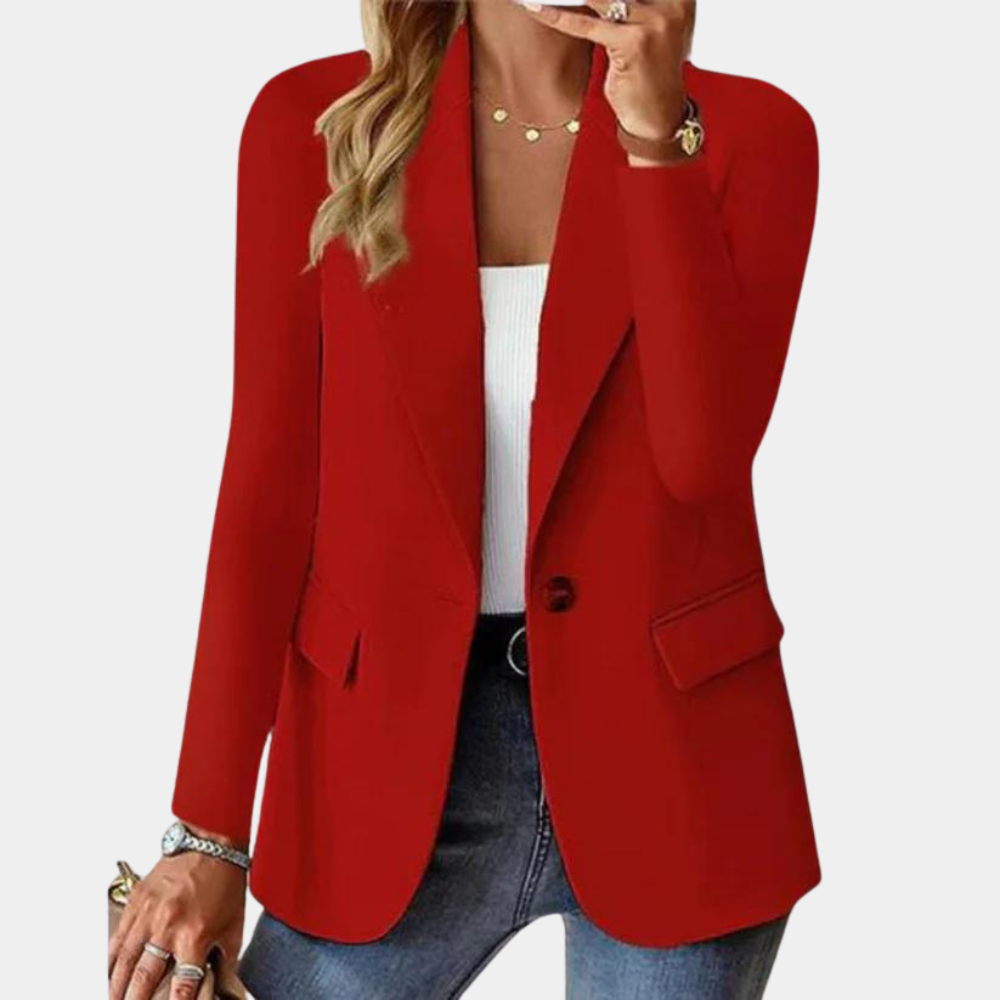 Women's High-Quality White Blazer-1