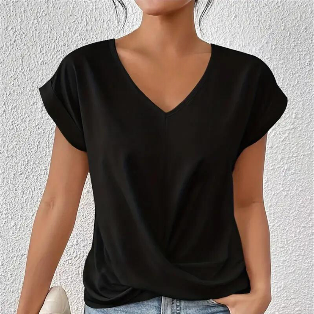 Variant image for Women's V-Neck Sweater Soft Knit-6