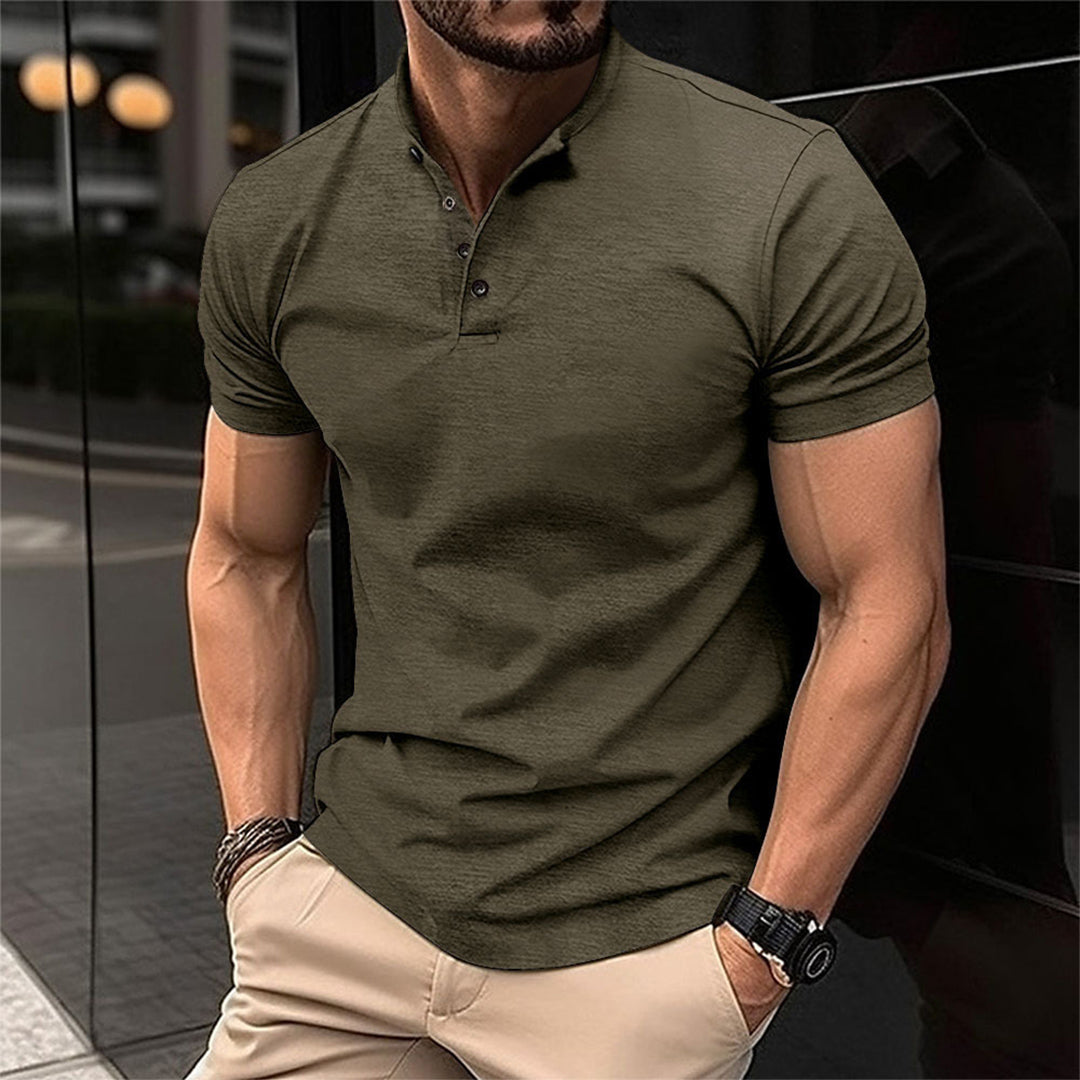 Men's Polo Shirt Cotton Classic Fit-1