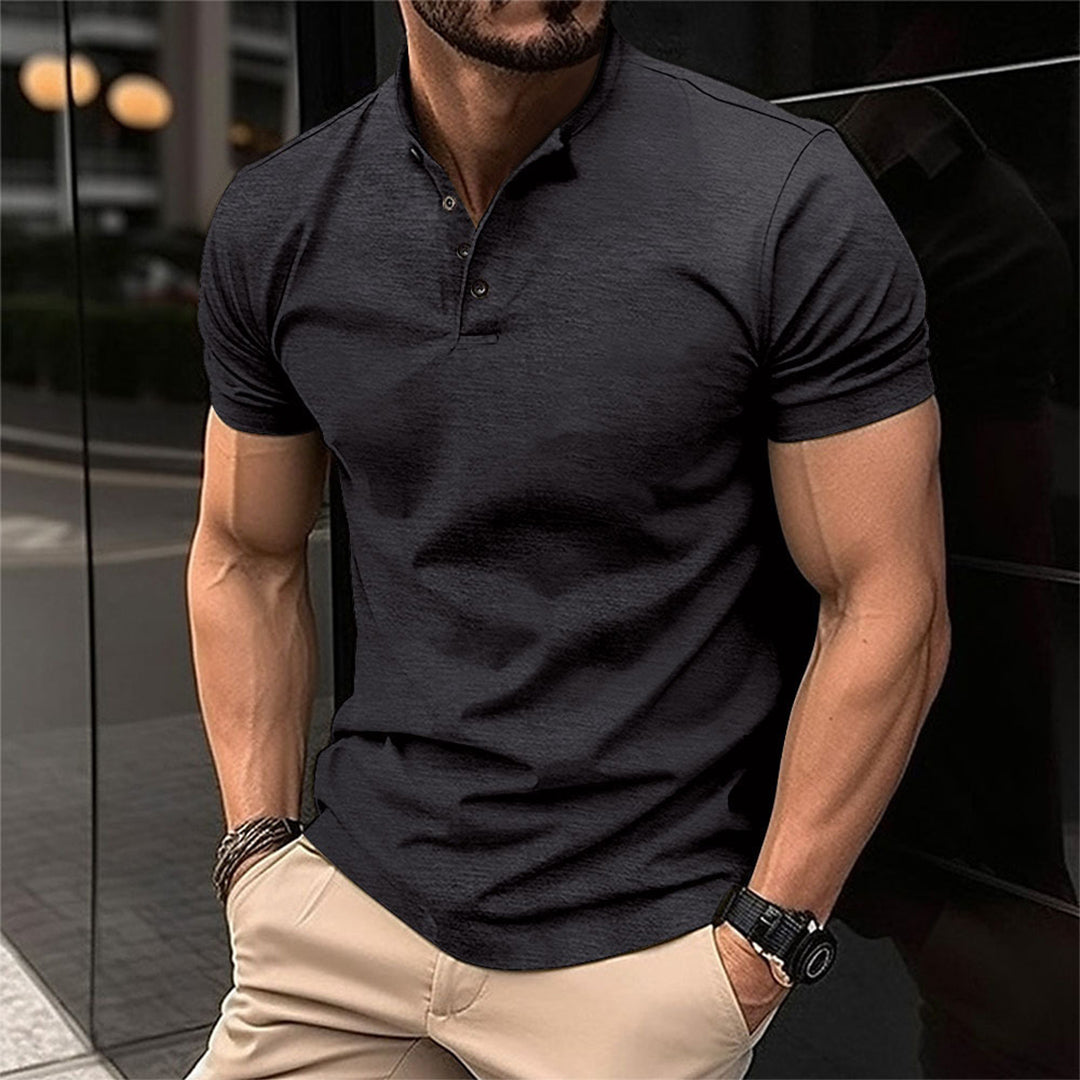 Men's Polo Shirt Cotton Classic Fit-5