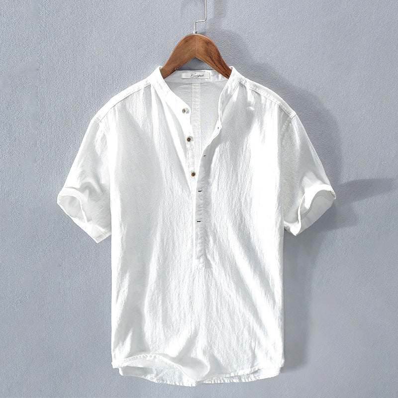 Men's Linen Shirt Premium Tailored Fit-2