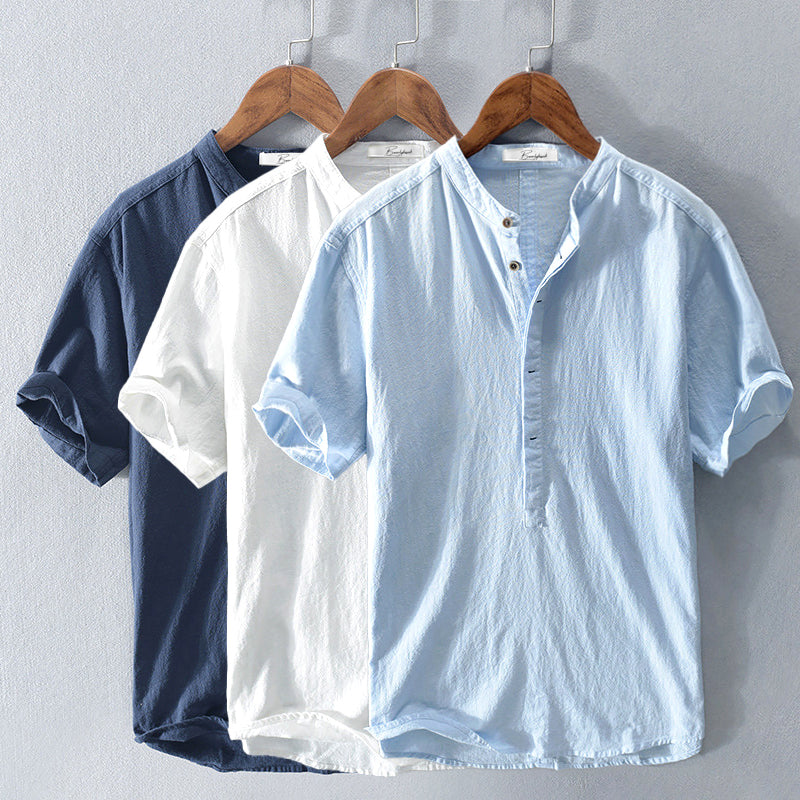 Men's Linen Shirt Premium Tailored Fit-5