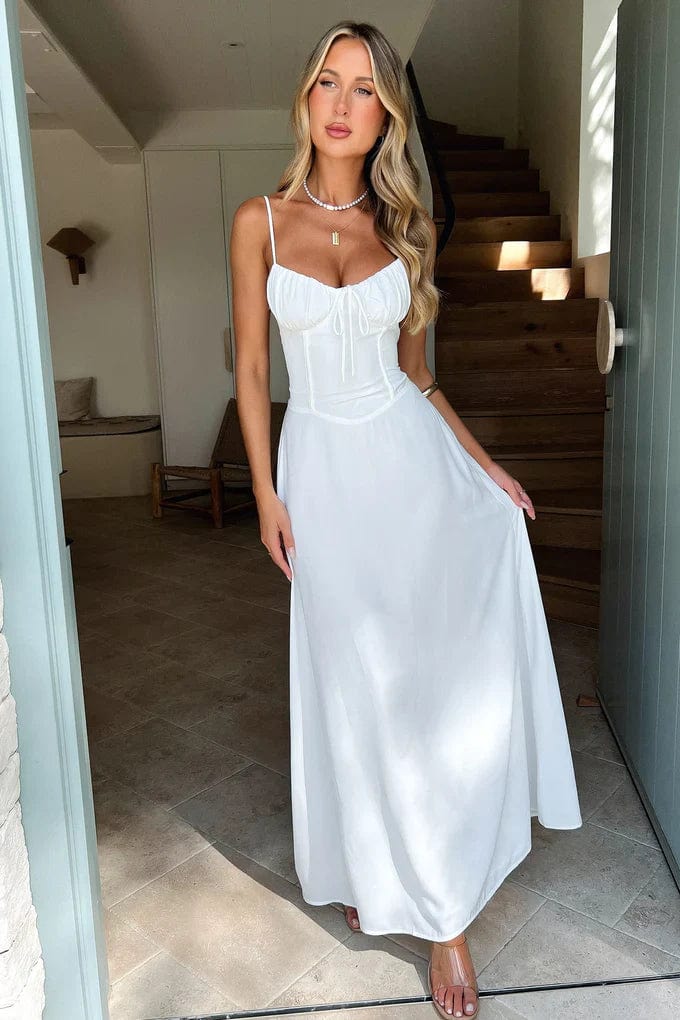 Variant image for Women's Maxi Dress Lightweight Fabric Summer Style-6