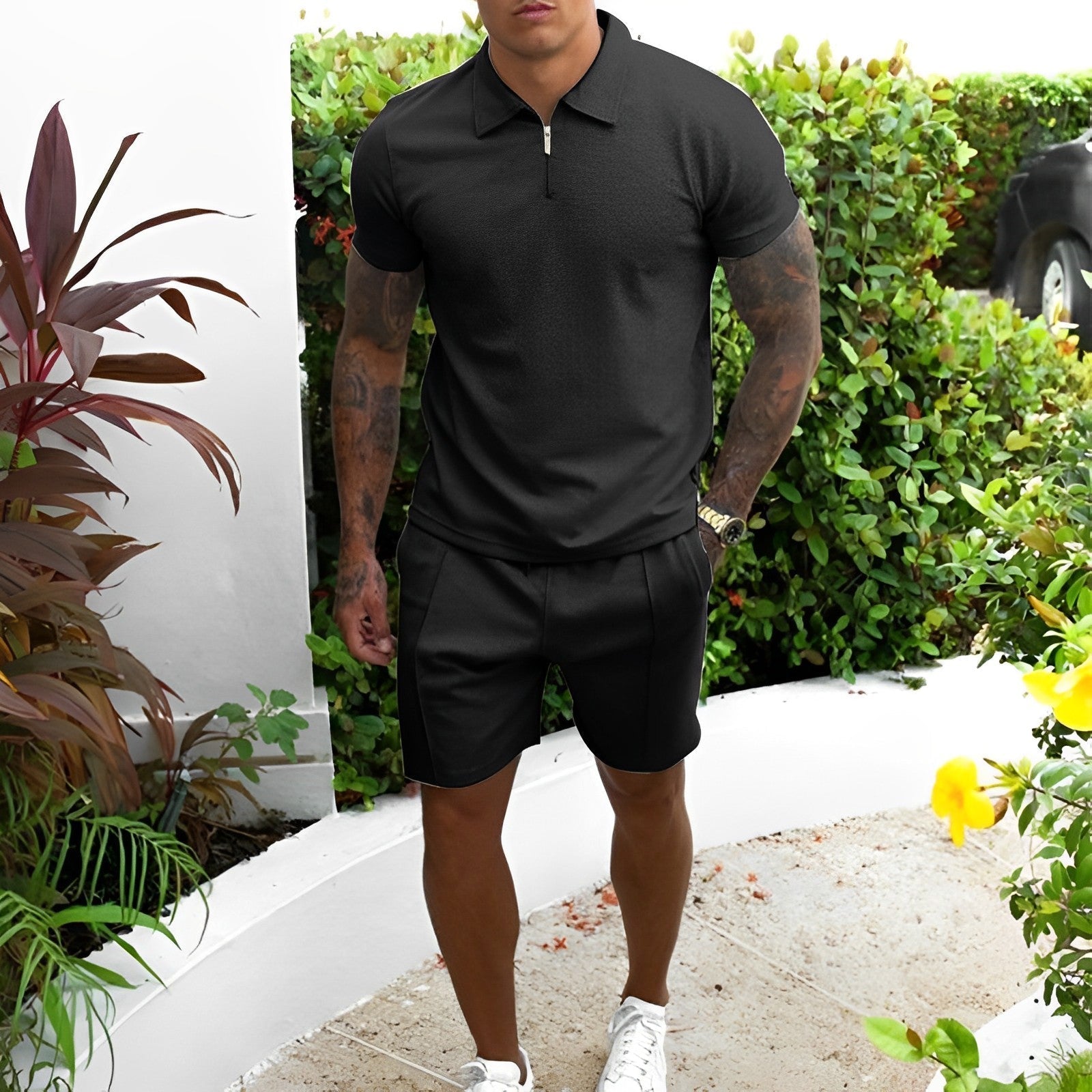 Dorian | Men's Casual Two-Piece Suit-1