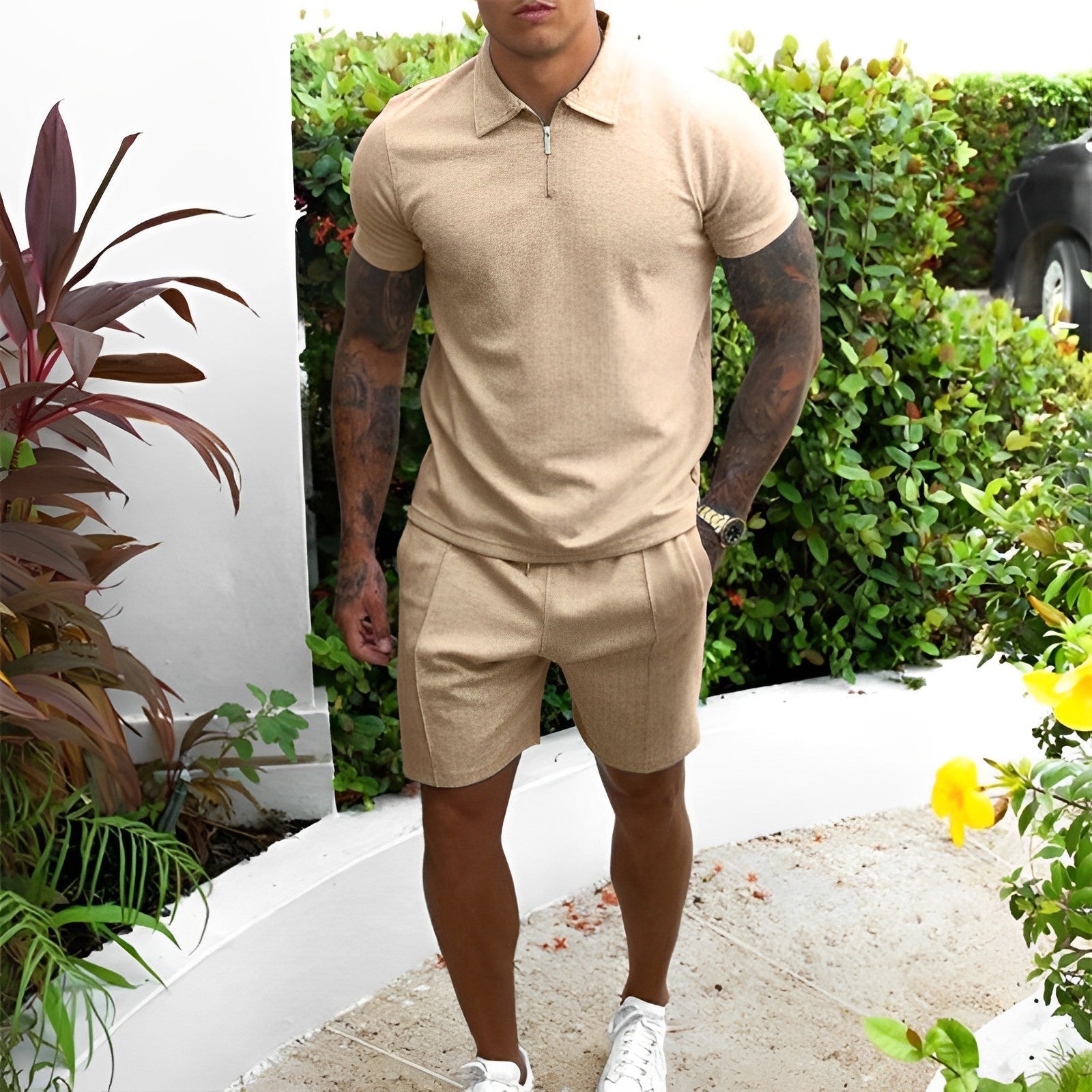 Dorian | Men's Casual Two-Piece Suit-2