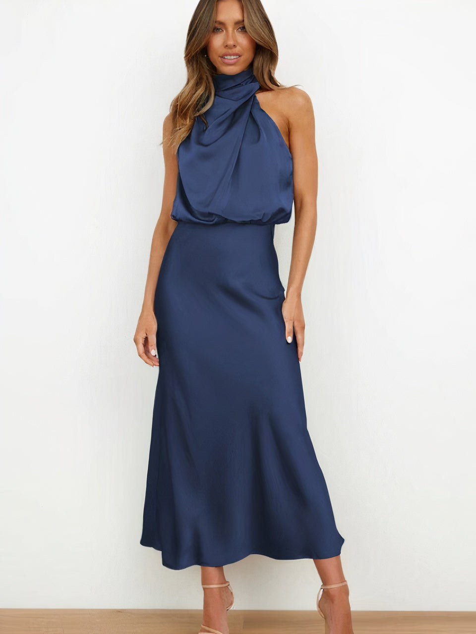 Variant image for Women's Cocktail Dress Elegant Sustainable Fabric-17