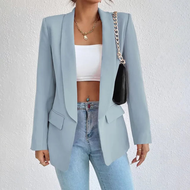 Variant image for Women's Black Blazer Polyester-43