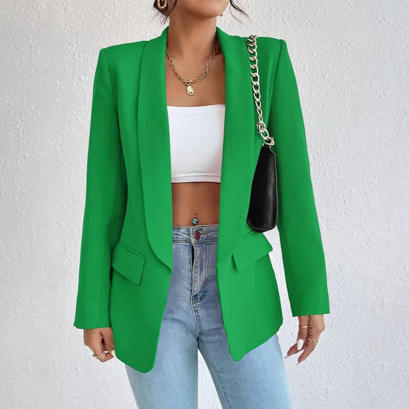Variant image for Women's Black Blazer Polyester-15