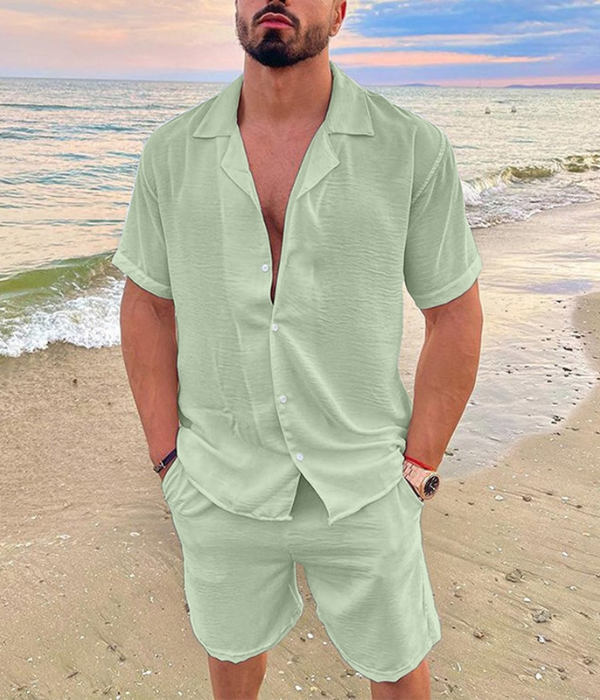 Men's Summer Leisure Set | Comfortable Casual Outfit-2